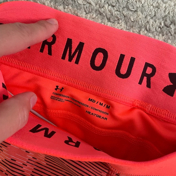 Orange Under Armour Leggings - Picture 4 of 5